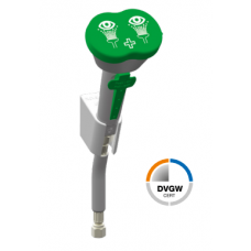NOVALAB Eye Shower For Wall Mounting With Stainless Steel